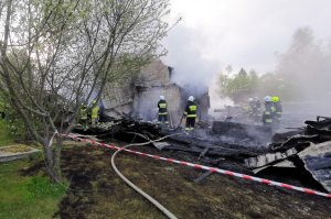 Tragiczny pożar w hotelu w powiecie bieszczadzkim