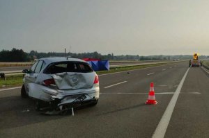 Tragiczny wypadek na A4 w Białobrzegach