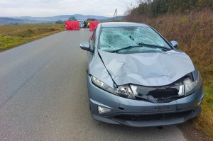 Tragiczny wypadek w Bieździadce. Zginęły dwie piesze