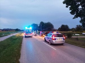 Tragiczny wypadek w Grębowie. Nie żyje 48-latek
