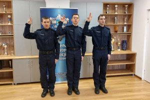 Uroczyste ślubowanie nowo przyjętych policjantów