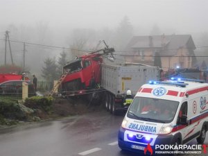 Wypadek w Cieszacinie Wielkim