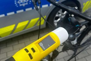 Wpadło czterech rowerzystów