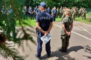 Wspólne ćwiczenia policjantów i żołnierzy