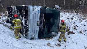 Wypadek krośnieńskiego autokaru w Wołosate
