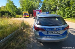 Wypadek motocyklisty w Równem