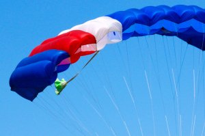 Wypadek podczas skoków spadochronowych