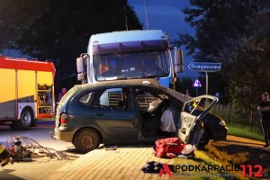 Wypadek w Głojscach, kierowca zmarł w szpitalu