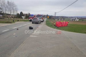 Wypadek w Kożuchowie [ZDJĘCIA]