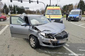 Wypadek w Krośnie