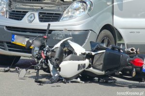 Wypadek w Odrzykoniu. Poszkodowane dwie osoby