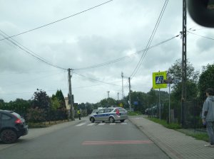 Wypadek w Tyczynie. Zderzenie motocykla z samochodem