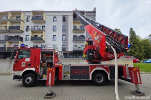 Zadymienie w mieszkaniu w Krośnie – interweniowały służby
