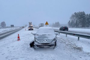 Zdarzenie drogowe na S19. Kierowca pijany