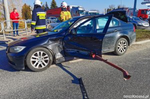 Zderzenie dwóch samochodów. Poszkodowane dwie kobiety