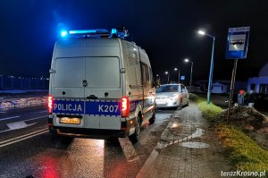 Zderzenie dwóch samochodów na Zręcińskiej