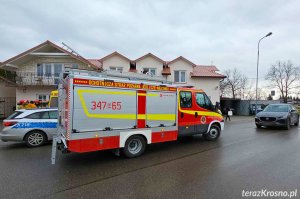 Zderzenie motocyklisty z samochodem w Jedliczu