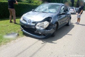 Zderzenie na skrzyżowaniu w Jedliczu
