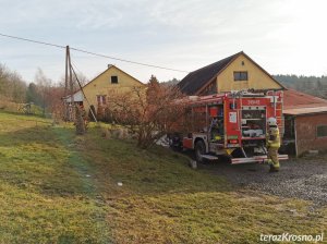 Zwarcie instalacji elektrycznej przyczyną niewielkiego pożaru