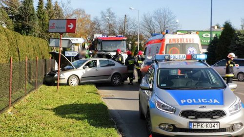 Kolizja w Jedliczu