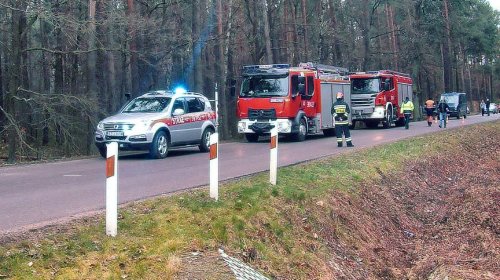 Wypadek w Grębowie