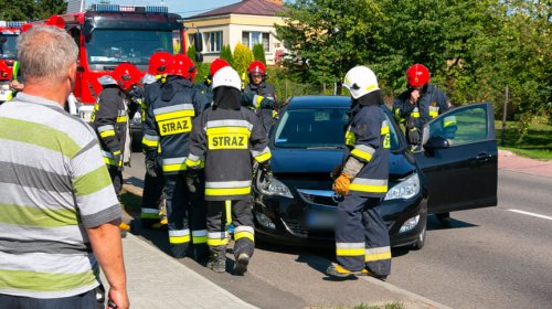 Kolizja w Jedliczu