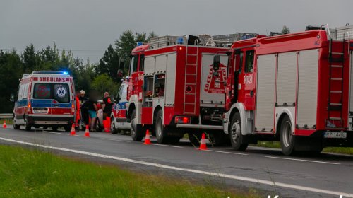 Kolizja w Rymanowie