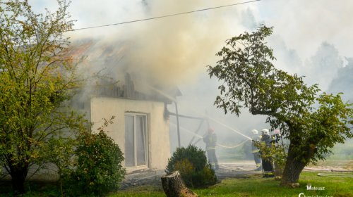 Pożar domu Suchorzów 2018