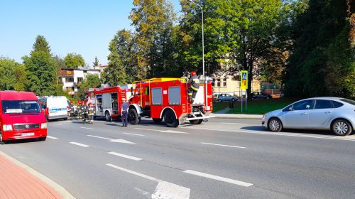 Potracenie na przejściu dla pieszych