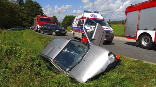 Krościenko Wyżne - seicento wypadło z drogi