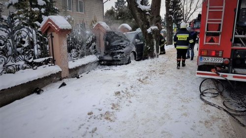 Wypadek w Krościenku Wyżnym