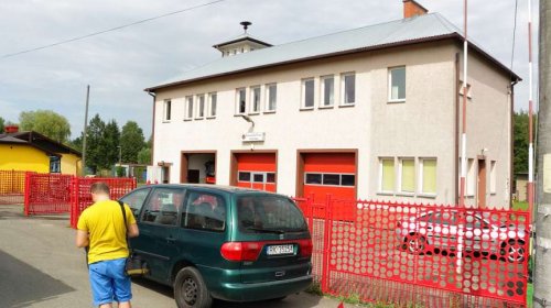 Pożar w remizie OSP Krosno - Turaszówka