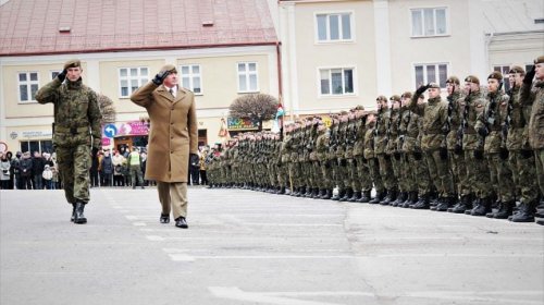 Uroczysta przysięga żołnierzy 3.Podkarpackiej Brygady Obrony Terytorialnej 