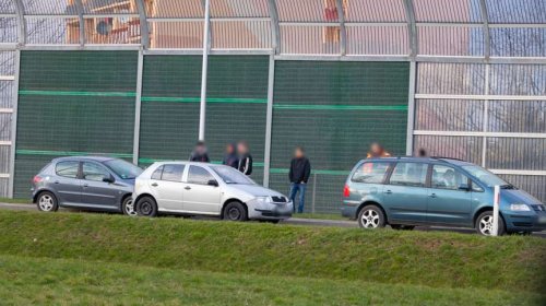 Kolizja w Krośnie. Zderzyły się cztery samochody osobowe