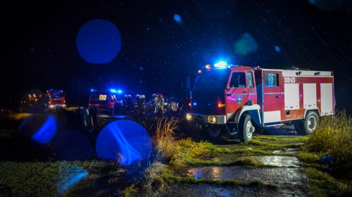 Wypadek Trześń 23.12.2019 